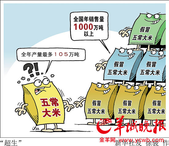 年產量只有105萬噸，全國卻至少在售1000萬噸。